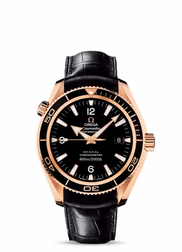 Omega Seamaster Planet Ocean 600M Co-Axial 42 Red Gold / Black / Alligator 222.63.42.20.01.001 (22263422001001)